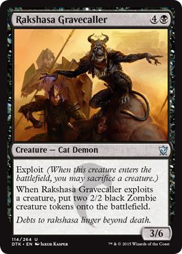 Rakshasa Gravecaller 114 264 Dragons of Tarkir Singles Rakshasa Gravecaller 114 264 Dragons of Tarkir Singles