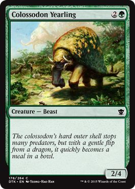 Colossodon Yearling 178 264 Dragons of Tarkir Singles Colossodon Yearling 178 264 Dragons of Tarkir Singles