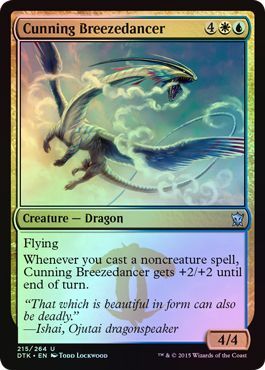 Cunning Breezedancer 215 264 Foil Cunning Breezedancer 215 264 Foil
