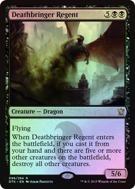 Deathbringer Regent 096 264 Foil Dragons of Tarkir Foil Singles Deathbringer Regent 096 264 Foil Dragons of Tarkir Foil Singles