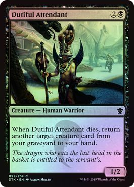 Dutiful Attendant 099 264 Foil Dutiful Attendant 099 264 Foil