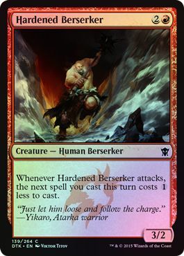 Hardened Berserker 139 264 Foil Hardened Berserker 139 264 Foil