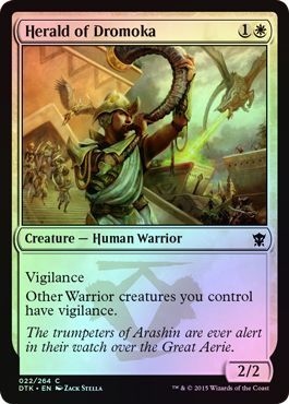 Herald of Dromoka 022 264 Foil Herald of Dromoka 022 264 Foil