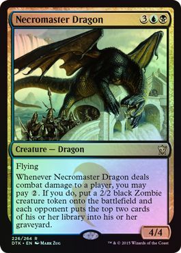Necromaster Dragon Foil 226 264 Dragons of Tarkir Foil Singles Necromaster Dragon Foil 226 264 Dragons of Tarkir Foil Singles