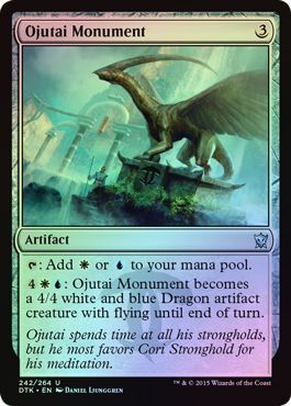 Ojutai Monument 242 264 Foil Dragons of Tarkir Foil Singles Ojutai Monument 242 264 Foil Dragons of Tarkir Foil Singles