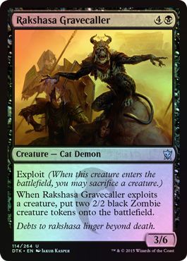 Rakshasa Gravecaller 114 264 Foil Rakshasa Gravecaller 114 264 Foil