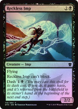 Reckless Imp 115 264 Foil Dragons of Tarkir Foil Singles Reckless Imp 115 264 Foil Dragons of Tarkir Foil Singles