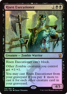 Risen Executioner 116 264 Foil Dragons of Tarkir Foil Singles Risen Executioner 116 264 Foil Dragons of Tarkir Foil Singles