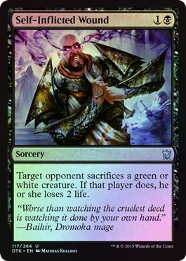 Self Inflicted Wound 117 264 Foil Self Inflicted Wound 117 264 Foil