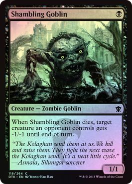Shambling Goblin 118 264 Foil Shambling Goblin 118 264 Foil