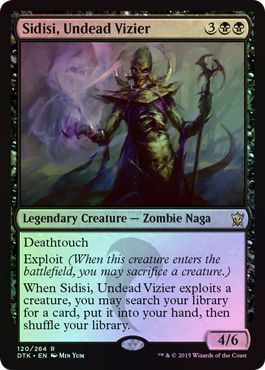 Sidisi Undead Vizier 120 264 Foil Dragons of Tarkir Foil Singles Sidisi Undead Vizier 120 264 Foil Dragons of Tarkir Foil Singles