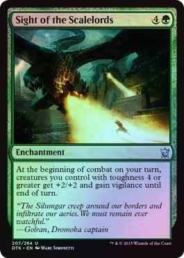Sight of the Scalelords 207 264 Foil Dragons of Tarkir Foil Singles Sight of the Scalelords 207 264 Foil Dragons of Tarkir Foil Singles