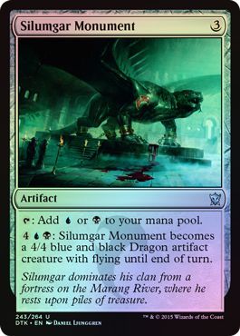 Silumgar Monument Foil 243 264 Dragons of Tarkir Foil Singles Silumgar Monument Foil 243 264 Dragons of Tarkir Foil Singles