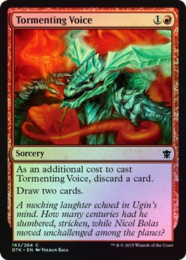Tormenting Voice 163 264 Foil Dragons of Tarkir Foil Singles Tormenting Voice 163 264 Foil Dragons of Tarkir Foil Singles