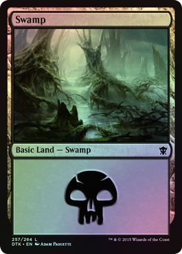 Swamp 257 264 Foil Swamp 257 264 Foil