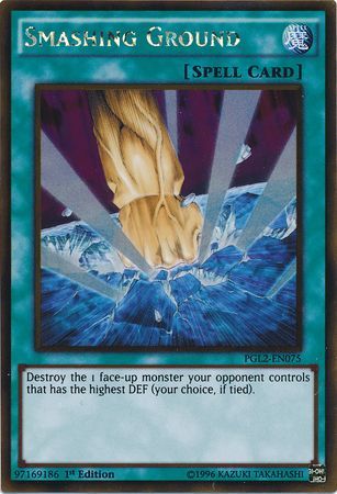 Smashing Ground PGL2 EN075 Gold Rare 1st Edition Premium Gold Return of the Bling 1st Edition Singles Smashing Ground PGL2 EN075 Gold Rare 1st Edition Premium Gold Return of the Bling 1st Edition Singles