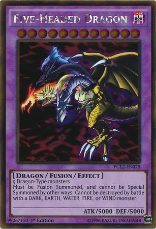 Five Headed Dragon BLHR-EN000 Secret Rare 1st Edition 