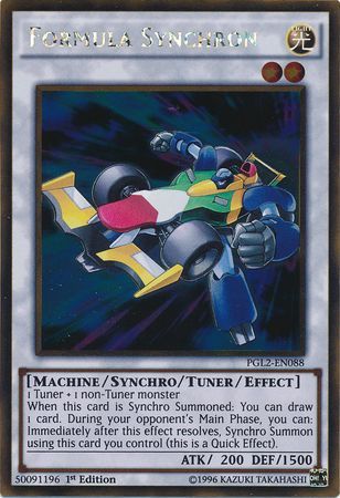 Formula Synchron PGL2 EN088 Gold Rare 1st Edition Premium Gold Return of the Bling 1st Edition Singles Formula Synchron PGL2 EN088 Gold Rare 1st Edition Premium Gold Return of the Bling 1st Edition Singles
