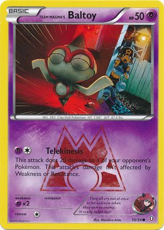 Team Magma s Baltoy 10 34 Common Team Magma s Baltoy 10 34 Common
