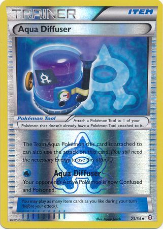 Aqua Diffuser 23 34 Uncommon Reverse Holo Aqua Diffuser 23 34 Uncommon Reverse Holo