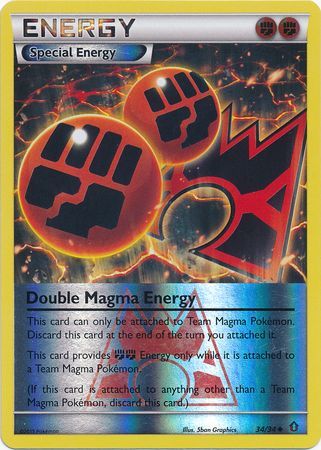 Double Magma Energy 34 34 Uncommon Reverse Holo Double Magma Energy 34 34 Uncommon Reverse Holo