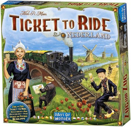 Ticket To Ride Map Collection Volume 4 Nederland Days of Wonder DOW 720120 Board Games A Z Ticket To Ride Map Collection Volume 4 Nederland Days of Wonder DOW 720120 Board Games A Z