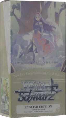 Sword Art Online II Extra Booster Box Weiss Schwarz Weiss Schwarz Sword Art Online II Extra Booster Sword Art Online II Extra Booster Box Weiss Schwarz Weiss Schwarz Sword Art Online II Extra Booster