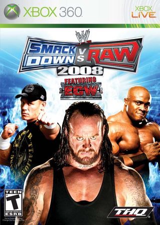 WWE Smackdown vs Raw 2008 Xbox 360 Xbox 360 WWE Smackdown vs Raw 2008 Xbox 360 Xbox 360