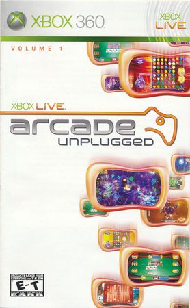 Xbox Live Arcade Unplugged Xbox 360 Xbox Live Arcade Unplugged Xbox 360