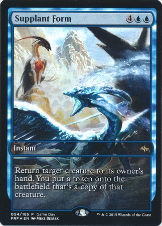Supplant Form Game Day Foil Promo Magic The Gathering Promo Cards Supplant Form Game Day Foil Promo Magic The Gathering Promo Cards