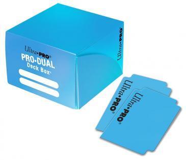 Ultra Pro Dual Light Blue Deck Box UP84434 Deck Boxes Gaming Storage Ultra Pro Dual Light Blue Deck Box UP84434 Deck Boxes Gaming Storage