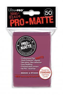 Ultra Pro Blackberry Matte 50ct Standard Sized Sleeves UP84505 Sleeves Ultra Pro Blackberry Matte 50ct Standard Sized Sleeves UP84505 Sleeves