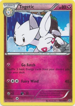 Pokemon Card - Aquapolis 39/147 - TOGETIC (REVERSE holo) *Non-Mint