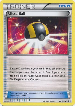 Ultra Ball 93 108 Uncommon XY Roaring Skies Singles Ultra Ball 93 108 Uncommon XY Roaring Skies Singles