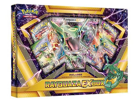 Shiny Rayquaza EX Box - Pokemon - Troll And Toad