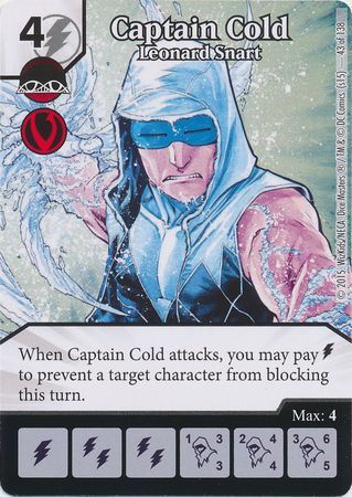Captain Cold Leonard Snart 43 138 Common Captain Cold Leonard Snart 43 138 Common