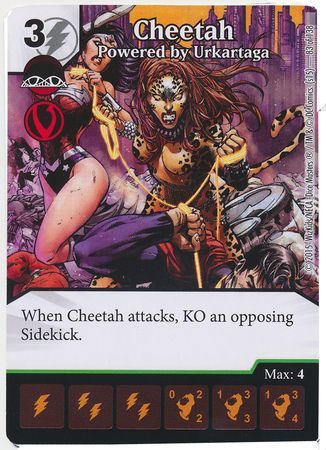 Cheetah Powered by Urkartaga 83 138 Uncommon DC Dice Masters Justice League Singles Cheetah Powered by Urkartaga 83 138 Uncommon DC Dice Masters Justice League Singles