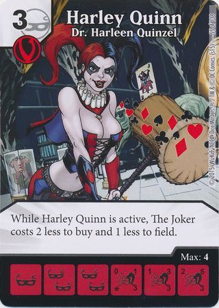 Harley Quinn Dr Harleen Quinzel 55 138 Common DC Dice Masters Justice League Singles Harley Quinn Dr Harleen Quinzel 55 138 Common DC Dice Masters Justice League Singles