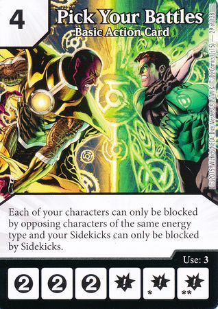 JL DC Dice Masters Die & Card Sinestro Instills Fear 65/138 