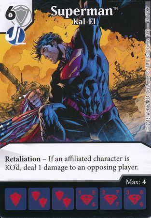 Superman Kal El 18 138 Common DC Dice Masters Justice League Singles Superman Kal El 18 138 Common DC Dice Masters Justice League Singles
