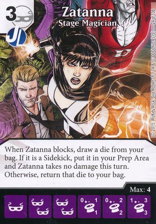 Zatanna Stage Magician 24 138 Common DC Dice Masters Justice League Singles Zatanna Stage Magician 24 138 Common DC Dice Masters Justice League Singles