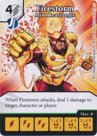 Firestorm Atom Rearranger 87 138 Uncommon DC Dice Masters Justice League Singles Firestorm Atom Rearranger 87 138 Uncommon DC Dice Masters Justice League Singles