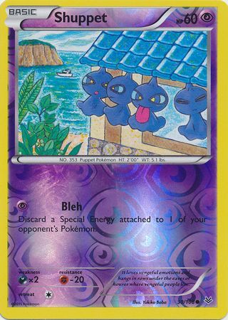 Shuppet 30 108 Common Reverse Holo XY Roaring Skies Reverse Holo Singles Shuppet 30 108 Common Reverse Holo XY Roaring Skies Reverse Holo Singles