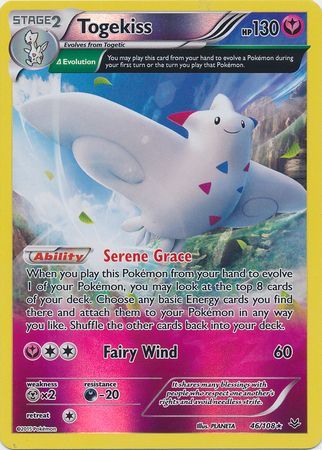 Togekiss 46 108 Holo Rare Reverse Holo Togekiss 46 108 Holo Rare Reverse Holo