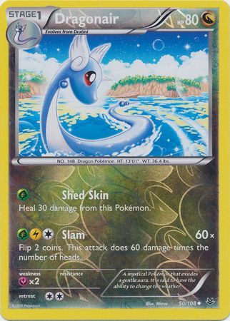 Dragonair 50 108 Uncommon Reverse Holo XY Roaring Skies Reverse Holo Singles Dragonair 50 108 Uncommon Reverse Holo XY Roaring Skies Reverse Holo Singles