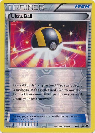 Ultra Ball 93 108 Uncommon Reverse Holo Ultra Ball 93 108 Uncommon Reverse Holo