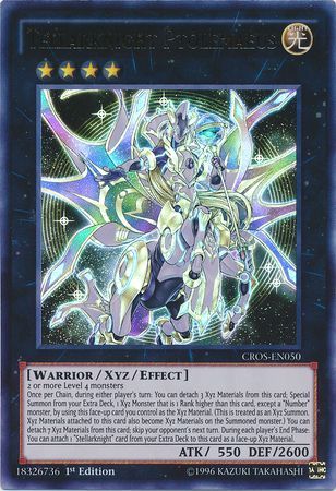 Tellarknight Ptolemaeus CROS EN050 Ultra Rare 1st Edition Tellarknight Ptolemaeus CROS EN050 Ultra Rare 1st Edition