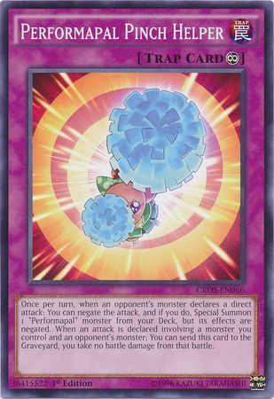 Performapal Pinch Helper CROS EN066 Common 1st Edition Crossed Souls 1st Edition Singles Performapal Pinch Helper CROS EN066 Common 1st Edition Crossed Souls 1st Edition Singles
