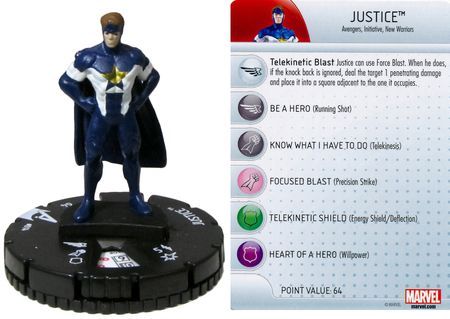 Justice 014 Avengers Assemble Marvel Heroclix Marvel Avengers Assemble Singles Justice 014 Avengers Assemble Marvel Heroclix Marvel Avengers Assemble Singles