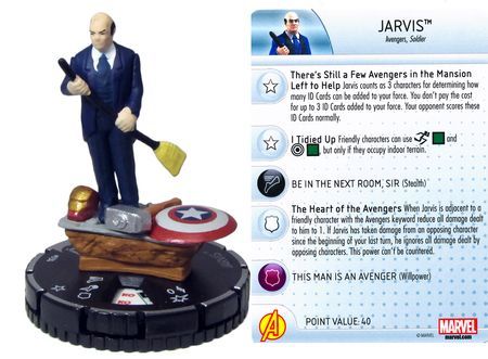 Jarvis 034 Avengers Assemble Marvel Heroclix Marvel Avengers Assemble Singles Jarvis 034 Avengers Assemble Marvel Heroclix Marvel Avengers Assemble Singles